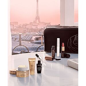 Macy's: Get 7-Piece Lancôme Gift Set + Makeup Bag Free w/ $39.50+ Purchase on Select Lancôme Products + Free Shipping