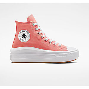 Converse Women's Chuck Taylor All Star Move Platform High Top Shoes (Lawn Flamingo/White) $29.98 + Free Shipping