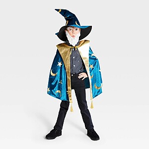 Halloween Kids' & Adult Costumes & Accessories: Hyde & Eek! Wizard Costume Set $10.50 & More + Free Store Pickup