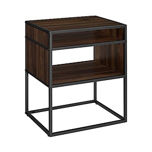 Saracina Home: Wood & Metal Side Table $27.64, Urban Side Table $30.09, 55" Ladder Bookshelf $36.53, More + Free Shipping on $35+