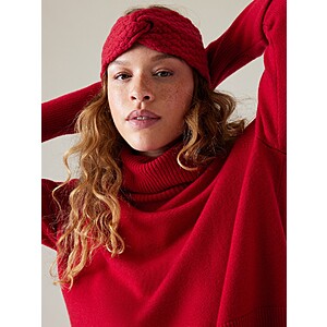Athleta 40% Off Top Gifts: Cozy Does It Headband $21, More + Free Shipping on $50+