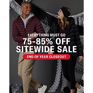 32 Degrees End of Year Closeout Sale: Men's Sweater Knit Crew Top $8, Women's Sherpa 1/4 Zip Top $10, Kids' Puffer Vest $8, More + Free Shipping on $24+