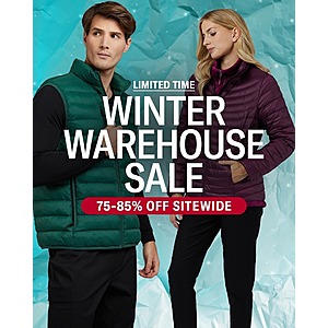 32 Degrees Winter Warehouse Sale: Men's Comfort Terry Joggers $11, Women's Soft Sherpa Pullover Hoodie $10 & More + Free Shipping on $23.75+
