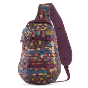 8L Patagonia Atom Sling Bag (Fitz Roy Patchwork/Night Plum) $31.83 + Free Store Pick Up at REI or Free Shipping on $50+