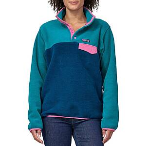 Patagonia Women's Synchilla Snap-T Fleece Pullover Top (2 Colors, Size XS-XXL) $56 + Free Shipping