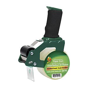 Duck Packaging Tape Gun w/ Clear Packing Tape $8.69 + Free Shipping w/ Prime or on $35+