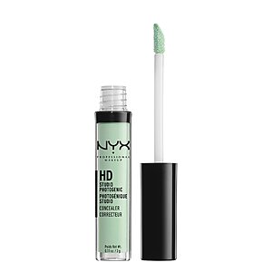 NYX Professional Makeup HD Studio Photogenic Concealer Wand (Green) $2.84 w/ S&S + Free Shipping w/ Prime or on $35+