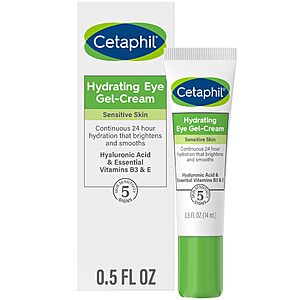 0.5-Oz Cetaphil Hydrating Eye Gel-Cream $6 w/ S&S + Free Shipping w/ Prime or on $35+
