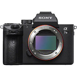 EDU Discount: Sony Alpha a7 III 24MP 4K Mirrorless Digital Camera (Body Only) $1498 + Free Shipping