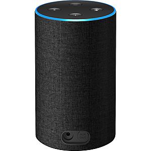 Prime Members - Amazon Echo (2nd Generation) - 2 for $92