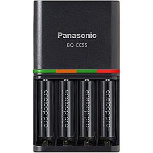 Panasonic Advanced eneloop pro Rechargeable Battery Quick Charger $19.05