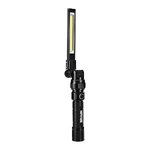 BRAUN500 Lumen LED Rechargeable Magnetic Handheld Foldable Slim Bar Work Light ($19.99 In Store @ HFT)