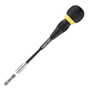 VESSEL (Japan Made) - BALL GRIP (36 Tooth) Ratcheting Interchangeable Screwdriver 2200MBH12 0  ($23.76 w/ Free Prime Ship)