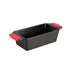 Lodge Cast Iron Bread Loaf Pan Made in USA w/ silicone holders included ($19.99 with free pickup or free ship w/ Red Card)