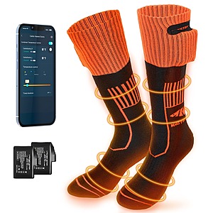 KastKing Calido Heated Socks (Various Sizes) $15 + Free Shipping
