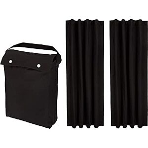 Amazon Basics Portable Blackout Curtain w/ Suction Cups 2-pack for $27.66 (cheaper than 1-pack)