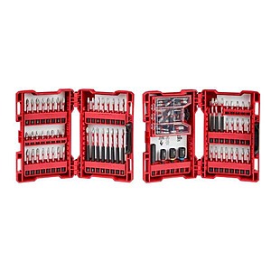 Milwaukee SHOCKWAVE Impact Duty Alloy Steel Drill and Screw Driver Bit Set (100-Piece) $34.97