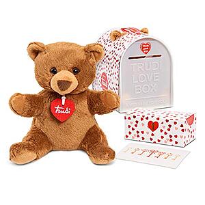 Premium Italian Designed Trudi Love Box, 6.3-inch Bear Plush gift set, Amazon Exclusive, by Just Play $3.99