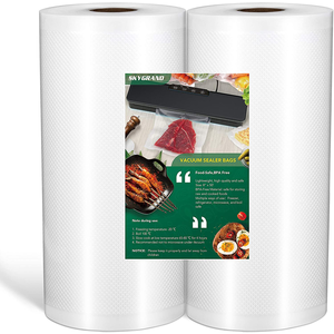 Amazon.com: 8"x50 feet 2 Pack Vacuum Sealer Bags ,Commercial Grade, BPA Free $9.99
