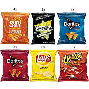 Frito-Lay Classic Mix Variety Pack, 35 Count (via Amazon First time S&S for this) $8.42