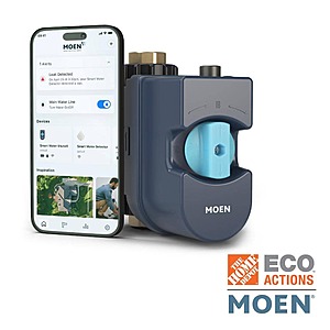 Home Depot website has the Moen Flo Smart Water Valve in 3 sizes on sale. $399.98