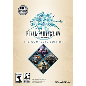 $23.99 Final Fantasy XIV: Complete Edition PC/MAC/PS4/PS5 from Square Enix Store/Playstation Store