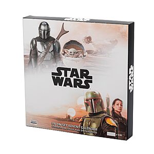 Star Wars: The Mandalorian & The Book of Boba Fett Advent Calendar w/ Enamel Pins (Amazon Exclusive) $7.77 + Free Shipping w/ Prime or on $35+