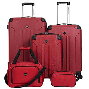 5-Pc Travelers Club Chicago Hardside Expandable Spinner Luggages (Various Colors) from $110.60 + Free Shipping
