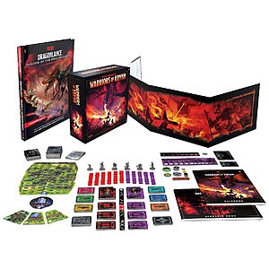 Prime Members: Dungeons & Dragons Dragonlance: Shadow of The Dragon Queen Deluxe Edition (D&D Adventure, DM Screen + Warriors of Krynn Board Game) $64.99 + Free Shipping