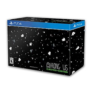 Among Us: Ejected Edition (PS4) w/ All DLC, Skeld Map, Purple Crewmate Plush, Fleece Blanket, Enamel Spinner Pin & More $22.50 + Free Store Pickup at GameStop or on $79+