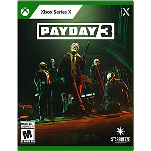 Payday 3 (Xbox Series X or PS5) $19.99 + Free Shipping w/ Prime or on $35+