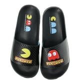 Pac-Man Boys' Slide Sandals (12-6) $9 & More + Free S&H w/ Walmart+ or $35+