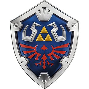 The Legend of Zelda: 19" Link's Shield Costume Prop $10 + Free S&H on $35+