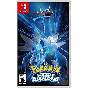 Pokemon Brilliant Diamond (Nintendo Switch) $30 & More + Free Store Pickup at GameStop or Free Shipping on $79+