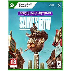 Saints Row: Criminal Custom Edition (Xbox One/Xbox Series X|S/PS4/PS5) From $5 & More + Free Store Pickup at GameStop