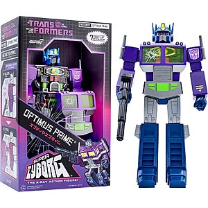 Transformers Figures: Shattered Glass Super Cyborg Optimus Prime Figure $69 & More + Free S/H