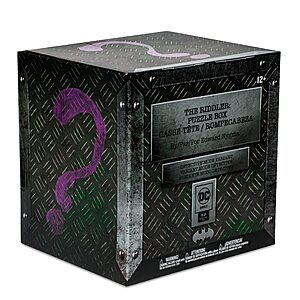 McFarlane Toys: DC Direct Batman Themed The Riddler Puzzle Box (Detective Mode Variant, Gold Label) $36.25 + Free Shipping
