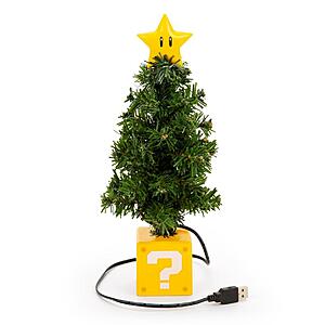 Super Mario/Legend of Zelda USB Christmas Trees & Tree Toppers From $10.50 + Free Store Pickup at GameStop $10.48