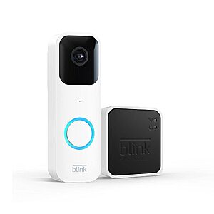 Blink Video Doorbell + Sync Module 2 (Battery or Wired) $45 + Free Shipping