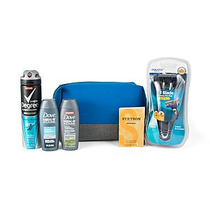 Men's Grooming Products Bag: Dove Men + Care Shampoo/Body Wash  $7 & More + Free S/H