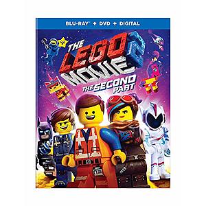 The Lego Movie 2: The Second Part (Blu-ray + DVD + Digital) $5 & More