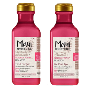 Maui Hair Products: 13-Oz Maui Moisture Lightweight Hydration + Hibiscus Water Shampoo 2 for $9.75 ($4.88 Each), More + Free Shipping w/ Prime or $25+
