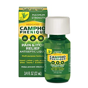 0.75-Oz Campho-Phenique Pain & Itch Relief Antiseptic Liquid (Clear) $2.50 w/ Subscribe & Save