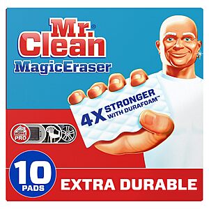 10-Count Mr. Clean Magic Eraser  $10.54 + Free Shipping w/ Prime or on $35+