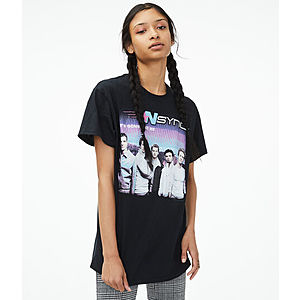 *NSYNC Women's Graphic Tee $8.50, Men's Snoop Dogg Graphic Tee $10.20 & More + FS on $50+