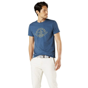 Dockers Sale: Men's Logo Tee Shirt $6, Men's Classic Fit Comfort Khaki Pleated Pants $15, 3-Pair Men's Ultimate Crew Socks $4.80 & More + FS on $75+