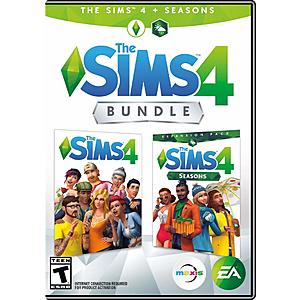Sims 4 PLUS Seasons Bundle [Online Game Code] - $19.99 online buy / $14.99 for Prime Members
