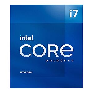 Intel Core i7-11700K 3.6GHz Eight-Core Desktop Processor $200 (In-Store Only at Microcenter)