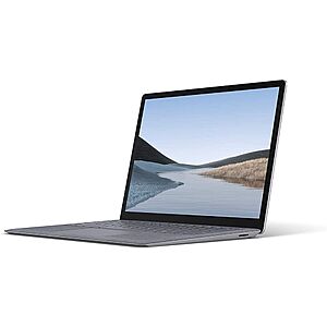 Microsoft Surface Laptop 3 (Refurb): i5-1035G7, 13.5" Touch, 8GB RAM, 128GB SSD $11 + Free Shipping $311
