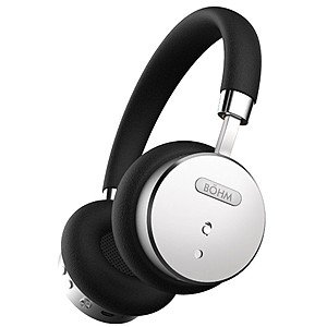 BÖHM Bluetooth Wireless On-Ear Noise Canceling Headphones - Black / Silver BOHM - $19.97